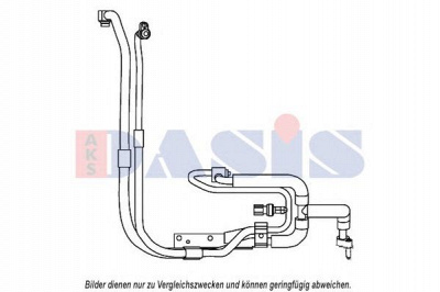 AKS DASIS 885848n -  Трубопровод низкого давления, кондиционер